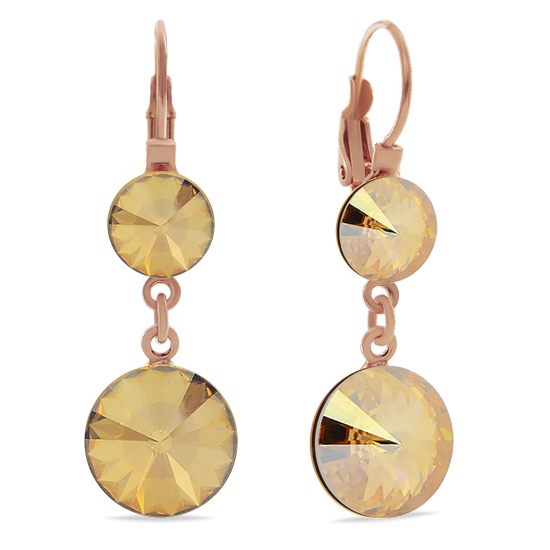 

Серьги KOBI JANINE со Swarovski 8/12 мм модели 7740-1106-39