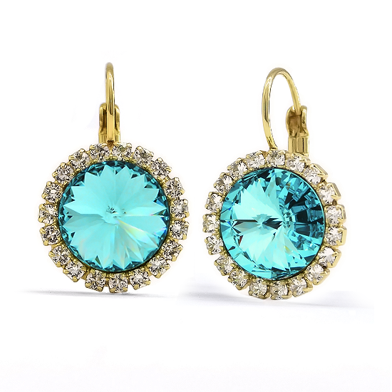 

Серьги KOBI RIVOLI-STRASS со Swarovski модели 7440-3062-21-35