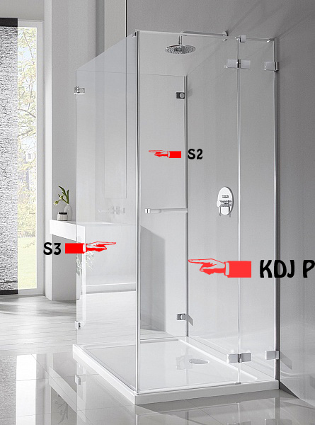 

Стінка для душової кабіни Radaway Euphoria S3 90 (383035-01)