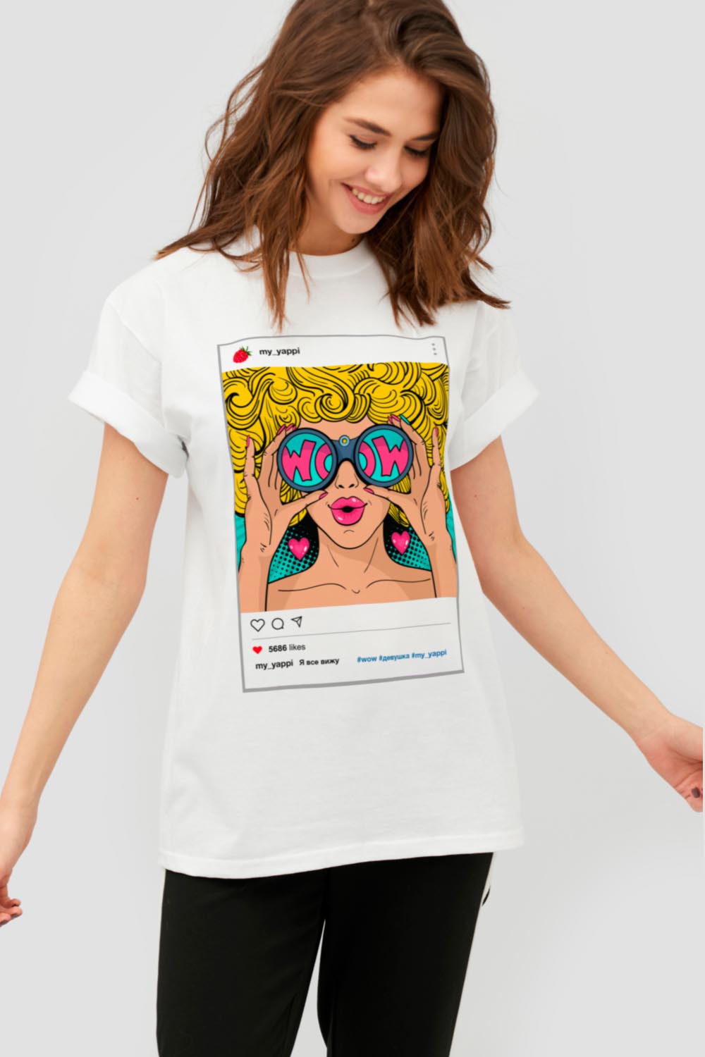 

Футболка yappi Oversize, Футболка yappi Oversize M