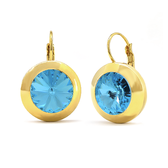 

Серьги KOBI DAVE 12 мм со Swarovski модели 7740-1214-12-35