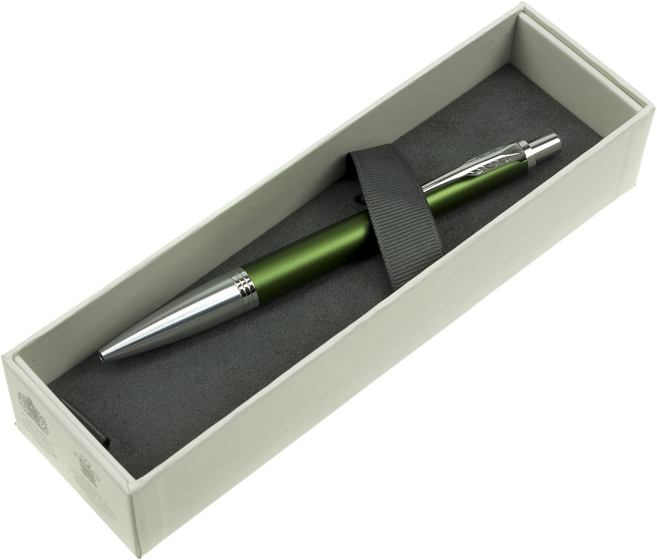

Ручка кульк. "Parker Urban Premium" Green №32632 хром