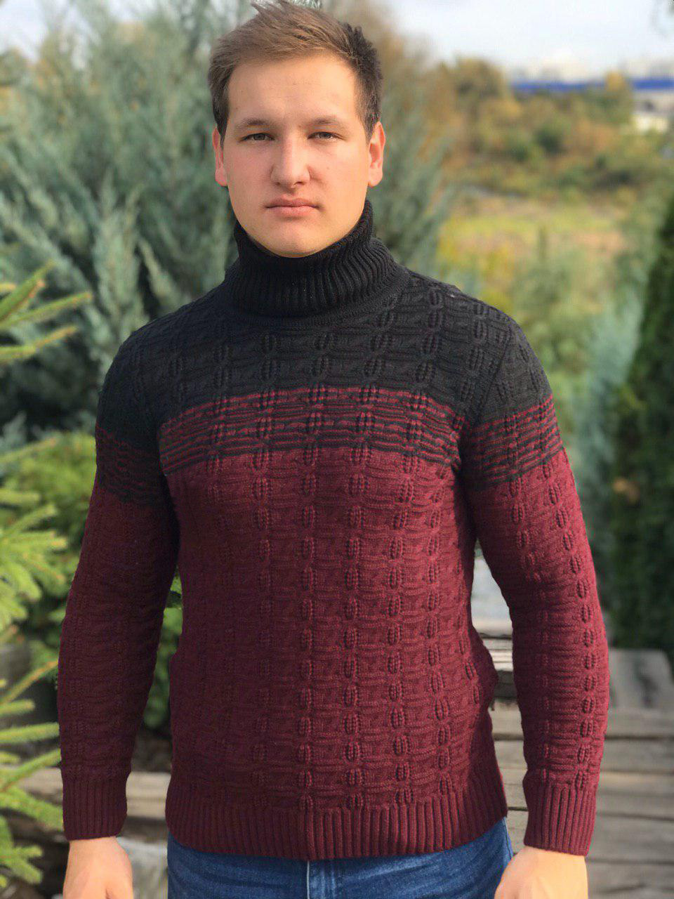 

Fashions • Свитер мужской теплый Майкл Fashions M бордовый (3843-лд)
