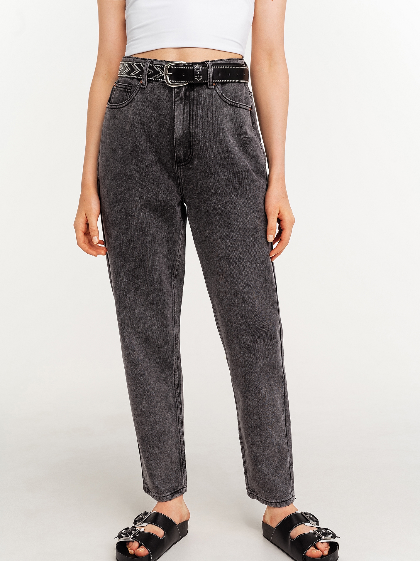 

Джинсы Befree 2131123735_109 M Темно-серый деним