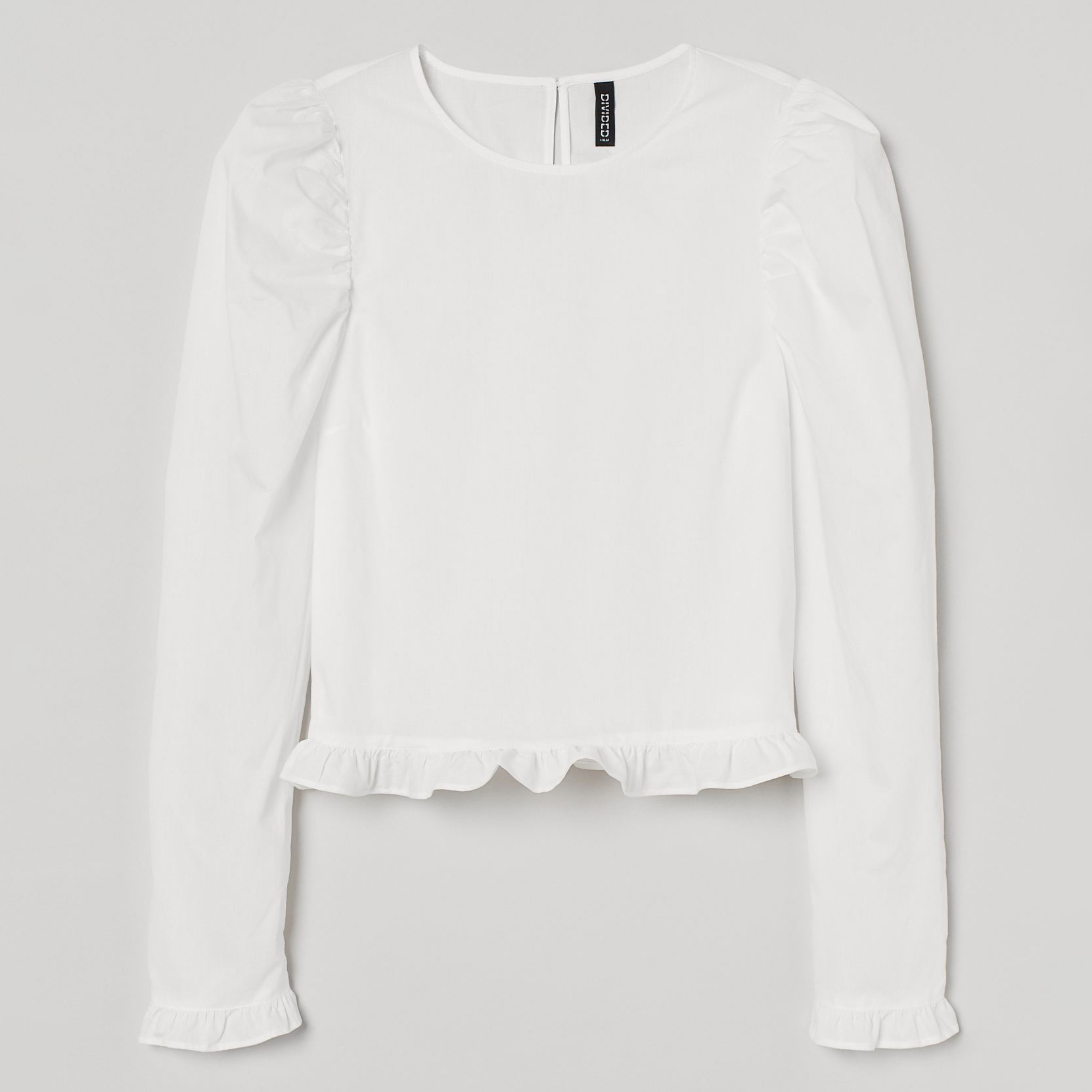 

Блузка H&M 8799582sm  Белая, Блузка H&M 8799582sm 50 Белая