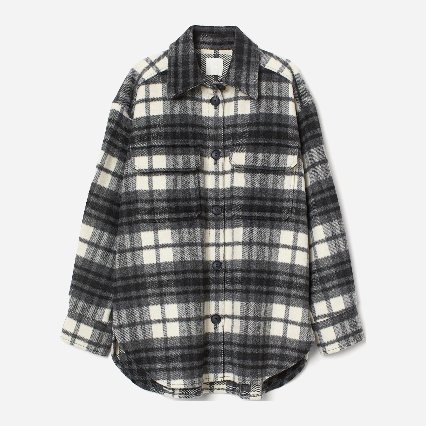 

Куртка-рубашка H&M 8986922wtt S Темно-серая