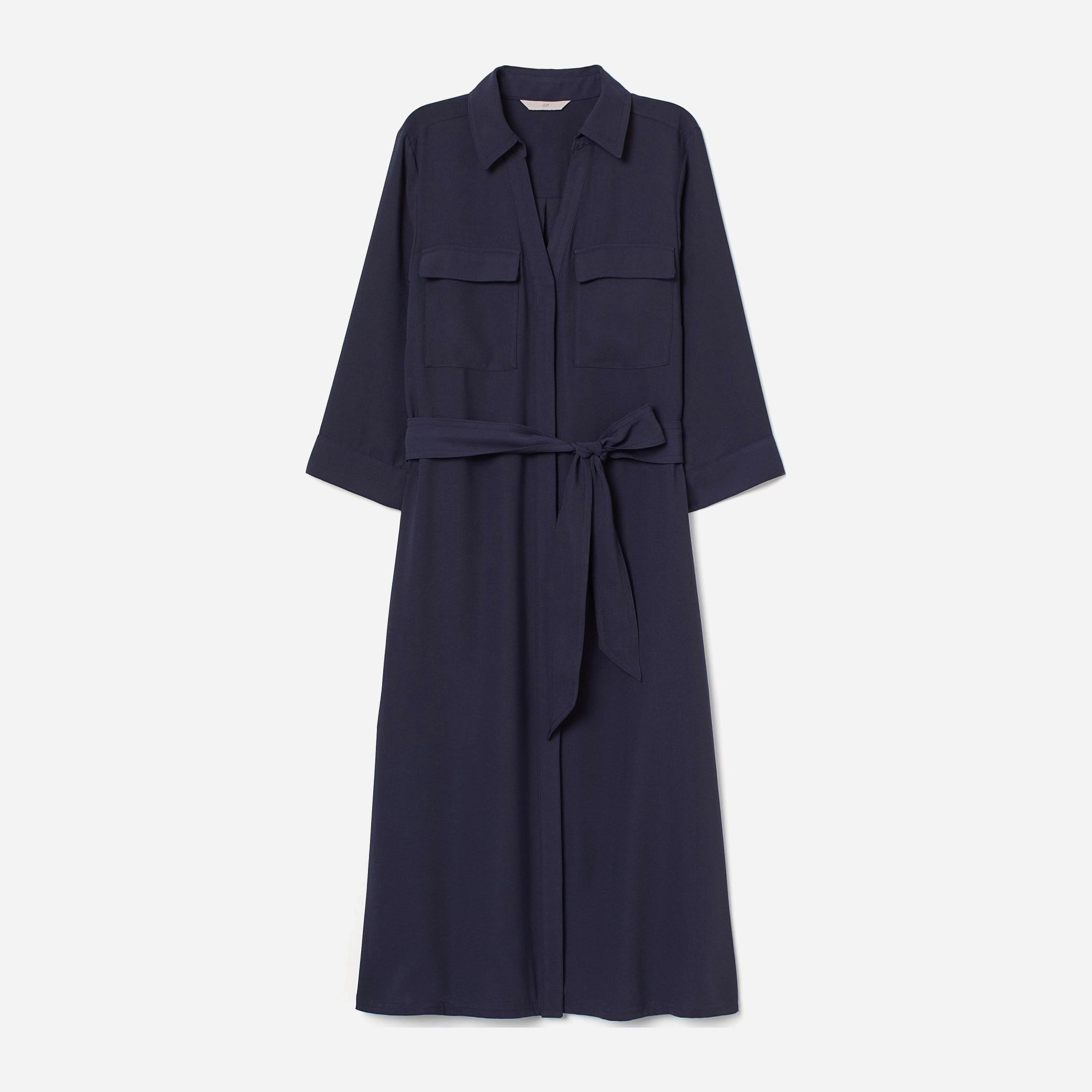 

Платье H&M 8585651bar  Темно-синее, Платье H&M 8585651bar 38 Темно-синее