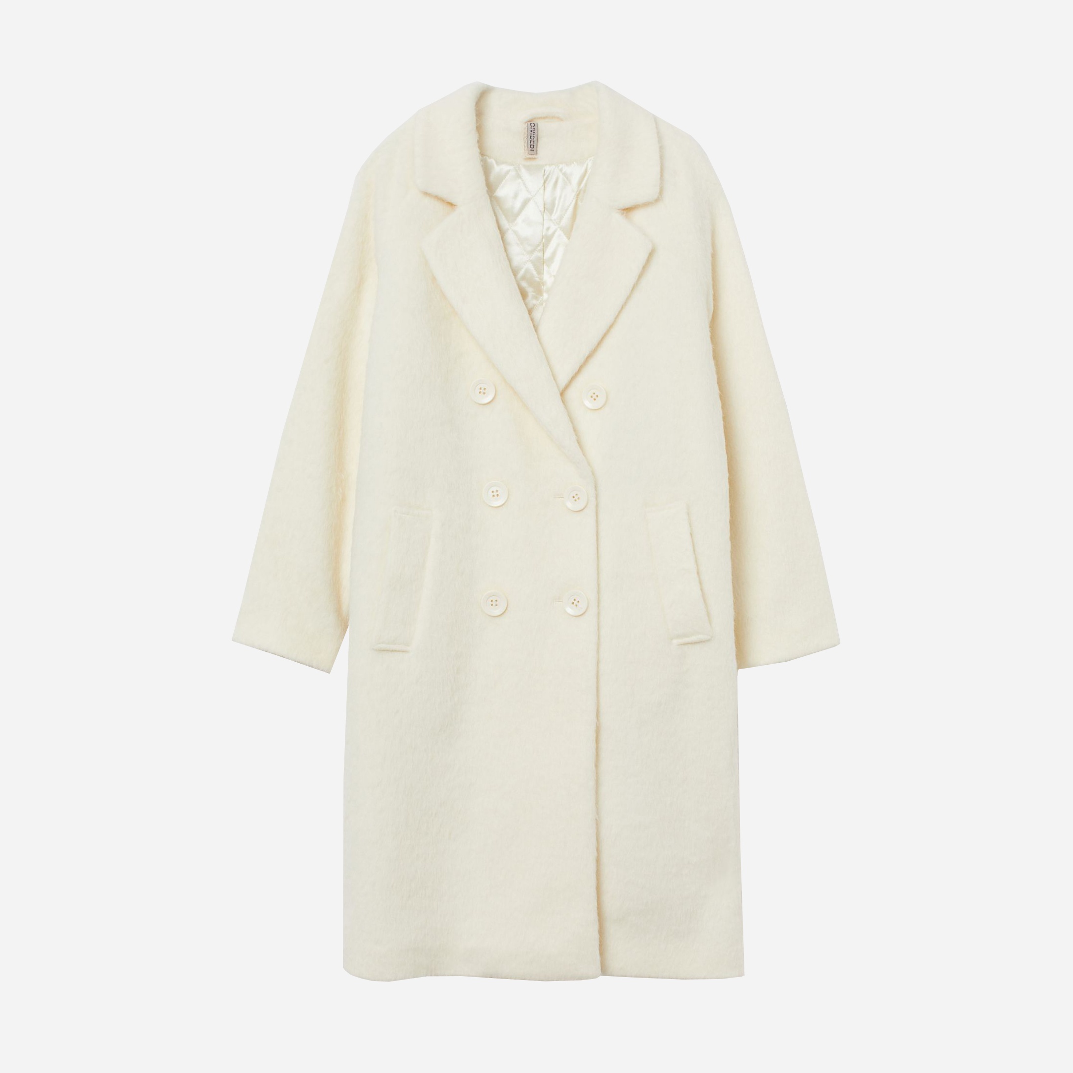 

Пальто H&M 1008-8116341 M Молочное