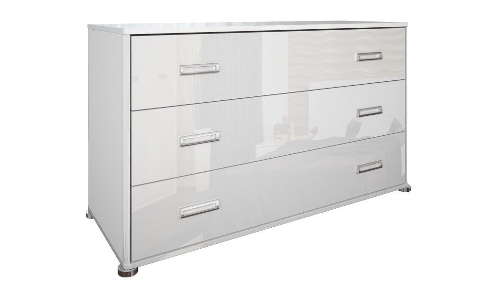 

Комод MiroMark Bella Белый глянец BL-63-WB