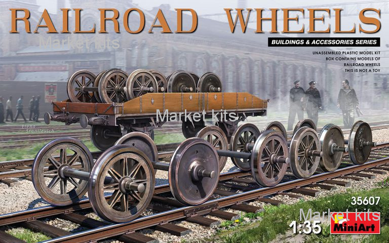 

Набор железнодорожных колёс 1:35 MINIART (MA35607)
