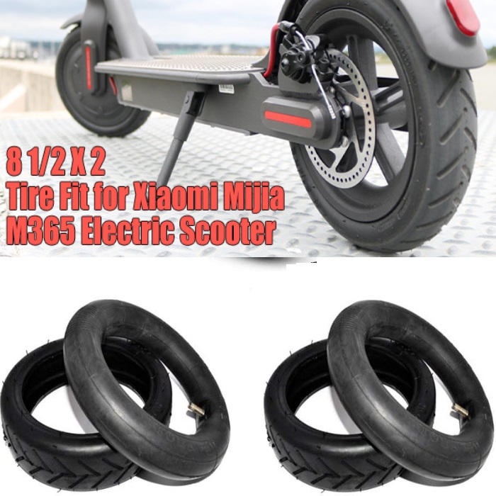 

Набор: 2 x Покрышки + 2 x Камеры для электросамоката Xiaomi Mijia M365 Electric Scooter 8.5' от CarryTire (Tire265)