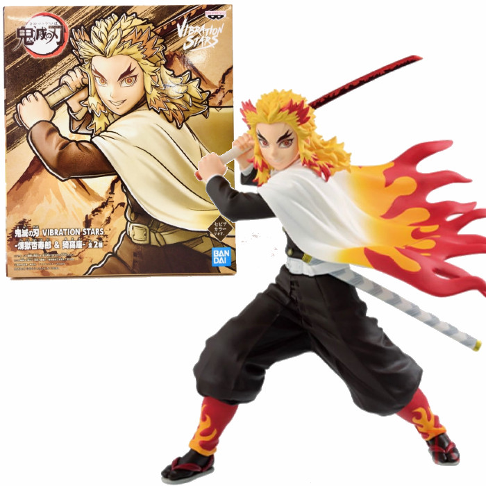 

Фигурка Vibration Stars Кедзюро Рэнгоку Клинок рассекающий демонов Kyojuro Rengoku Demon Slayer WST KR 15