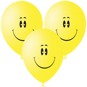 

Пастель Gemar Balloons Смайлик 9" 23 см жёлтый 1 штамп (1434357913)