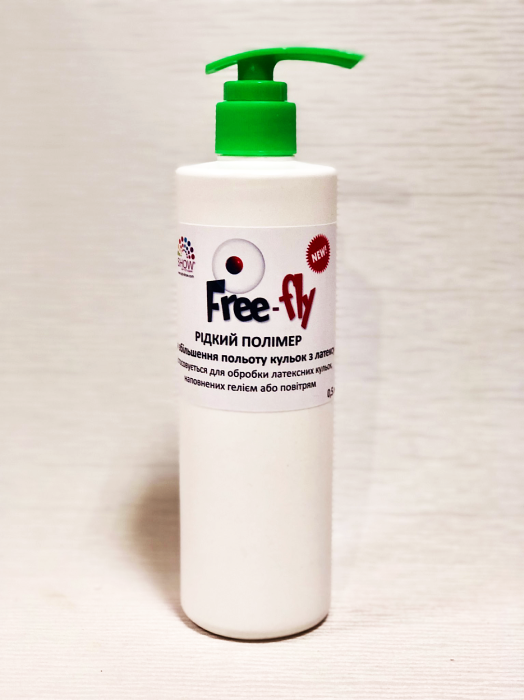 

Жидкость для обработки гелиевых шаров с дозатором Free Fly 500ml аналог Hi Float (1434360823)