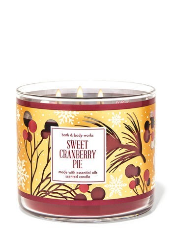 

Ароматизированная свеча Sweet Cranberry Pie Bath & Body Works