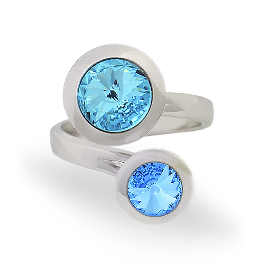 

Кольцо KOBI SALLY со Swarovski модели 7770-3026-51-32