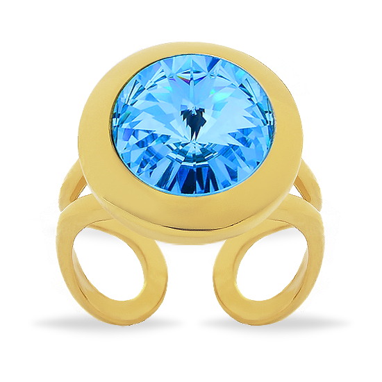 

Кольцо KOBI DAVE 16 мм со Swarovski модели 7770-3029-12-35