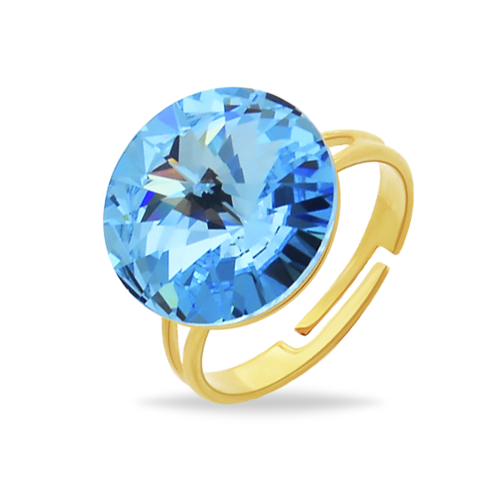 

Кольцо KOBI ELIS со Swarovski модели 7770-3065-12-35