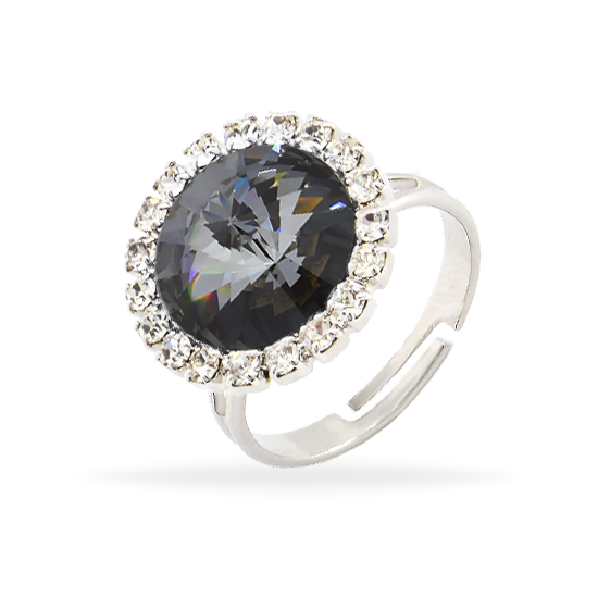

Кольцо KOBI RIVOLI-STRASS со Swarovski модели 7770-3034-37-32