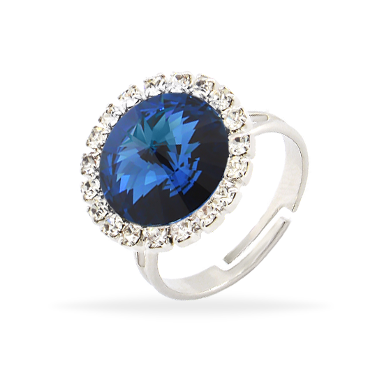 

Кольцо KOBI RIVOLI-STRASS со Swarovski модели 7770-3034-20-32