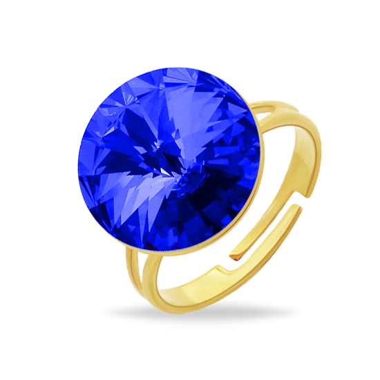 

Кольцо KOBI ELIS со Swarovski модели 7770-3065-06-35