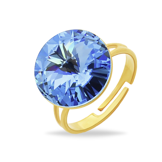 

Кольцо KOBI ELIS со Swarovski модели 7770-3065-17-35
