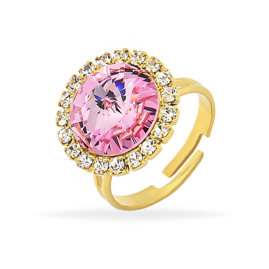 

Кольцо KOBI RIVOLI-STRASS со Swarovski модели 7770-3034-14-35