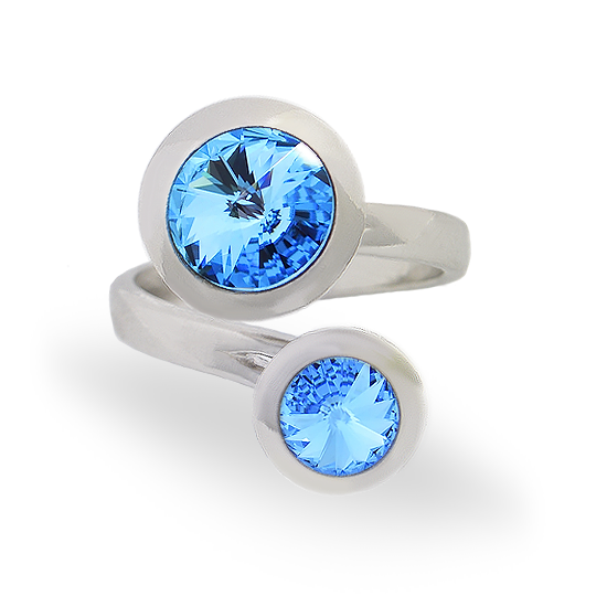 

Кольцо KOBI SALLY со Swarovski модели 7770-3026-12-32