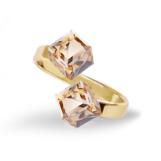 

Кольцо KOBI KOSTKA со Swarovski модели 7770-3003-06-35