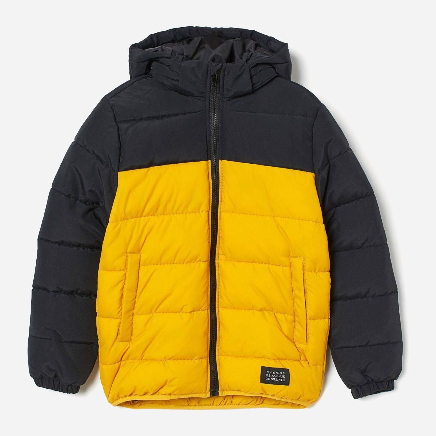 

Демисезонная куртка H&M 1908-842067 158 см Черно-Желтая