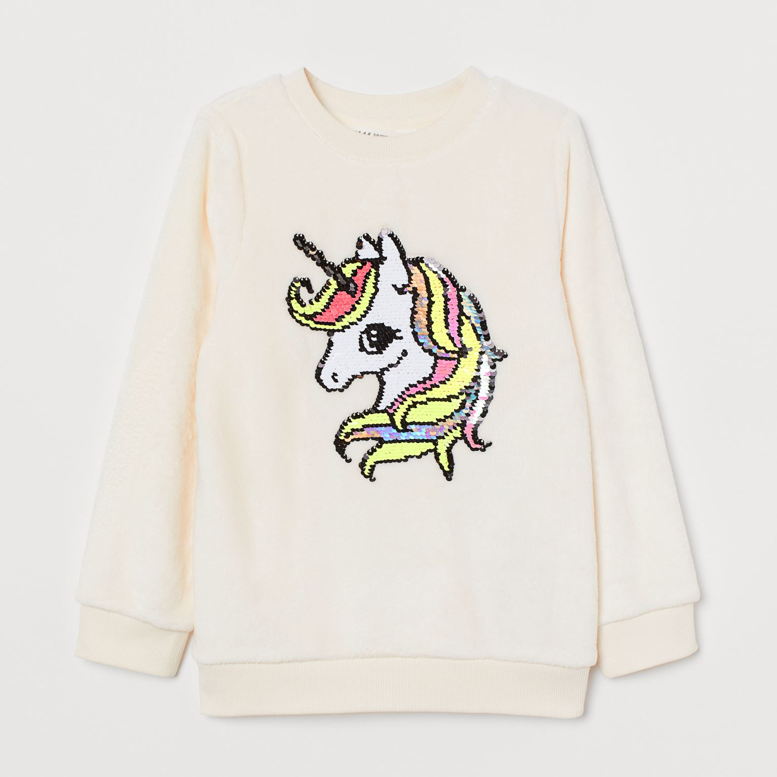 

Свитшот H&M 2210-870520 134-140 см Молочный