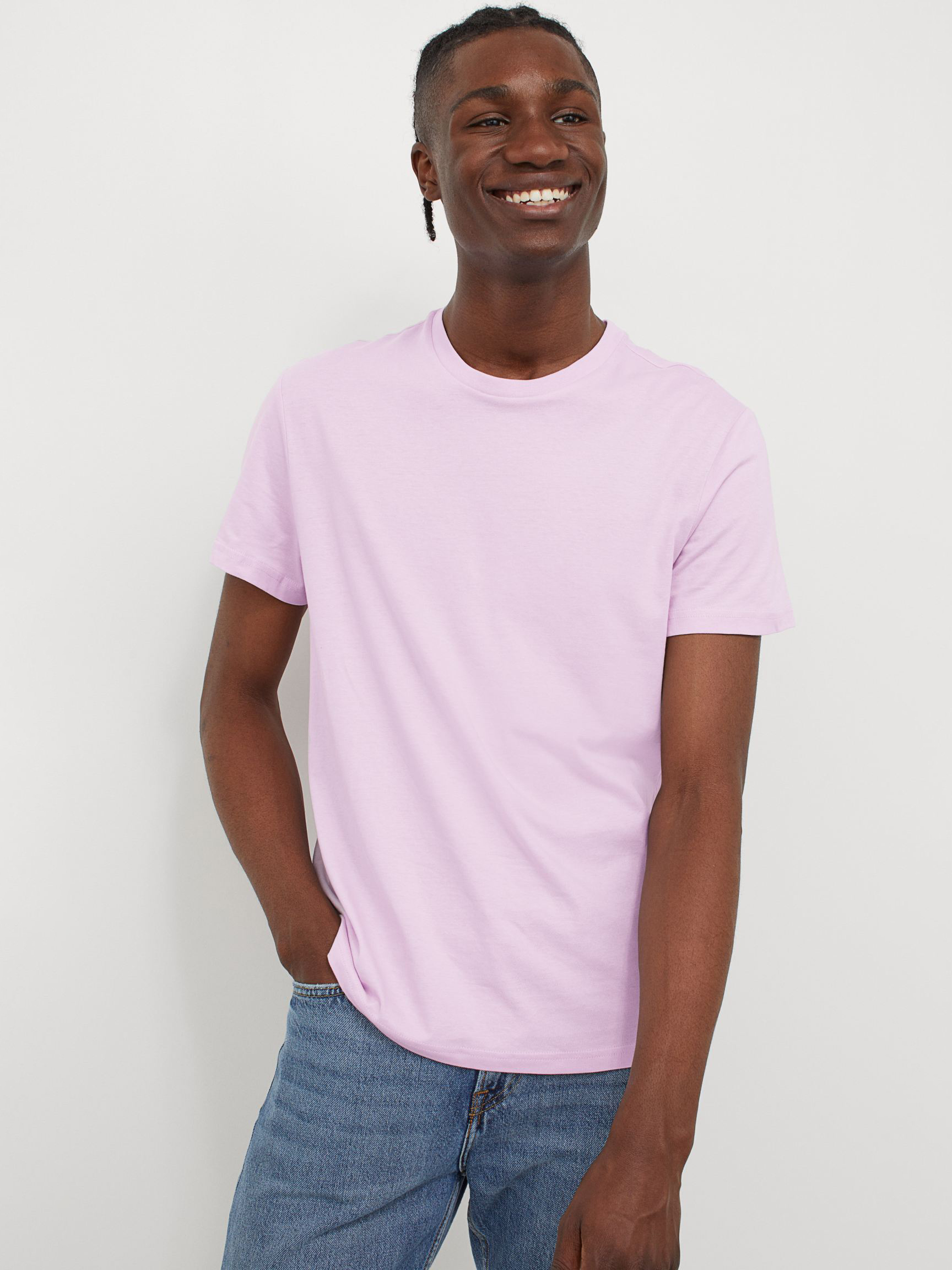 

Футболка H&M 6858161bar S Светло-розовая