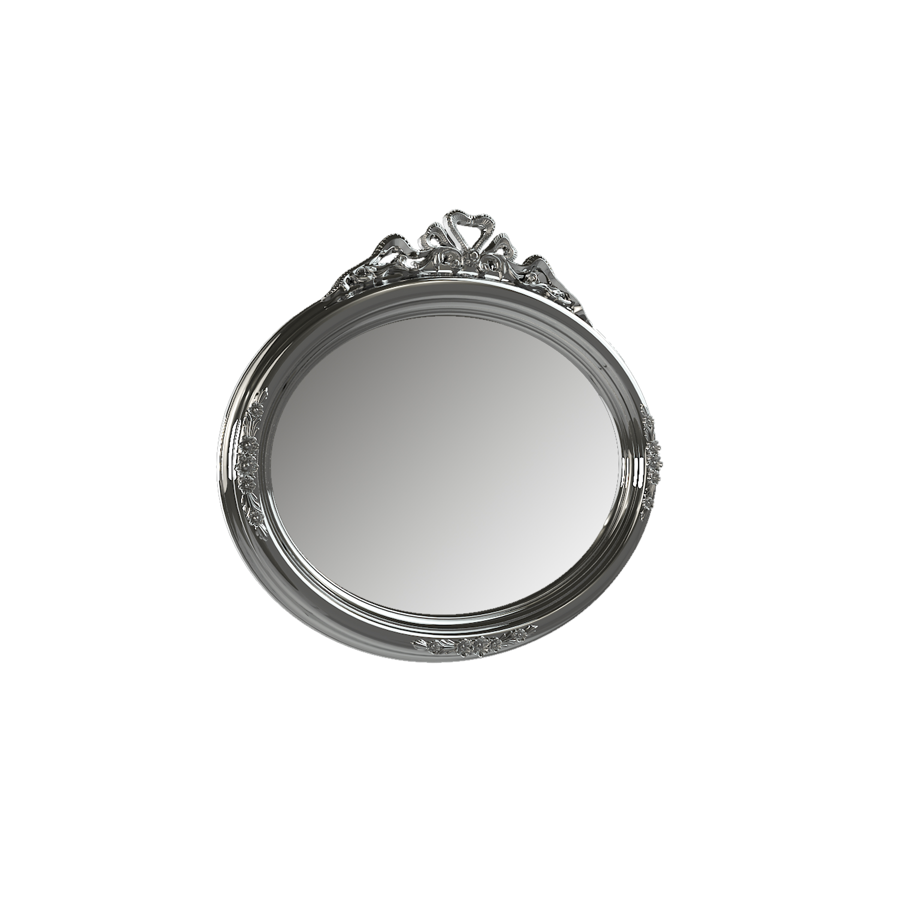 

Зеркало MiroMark Пандора NEW серебристое MR-75-SL