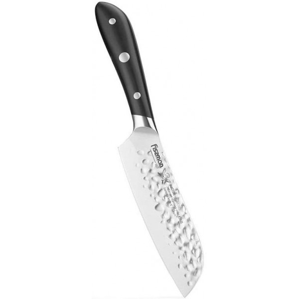 

Нож сантоку Fissman Hattori 13см hammered из нержавеющей стали