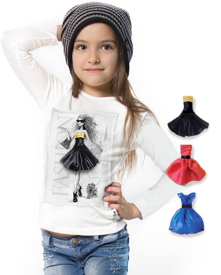 

Лонгслив BiBiClub Fashion Lady 129 см белый