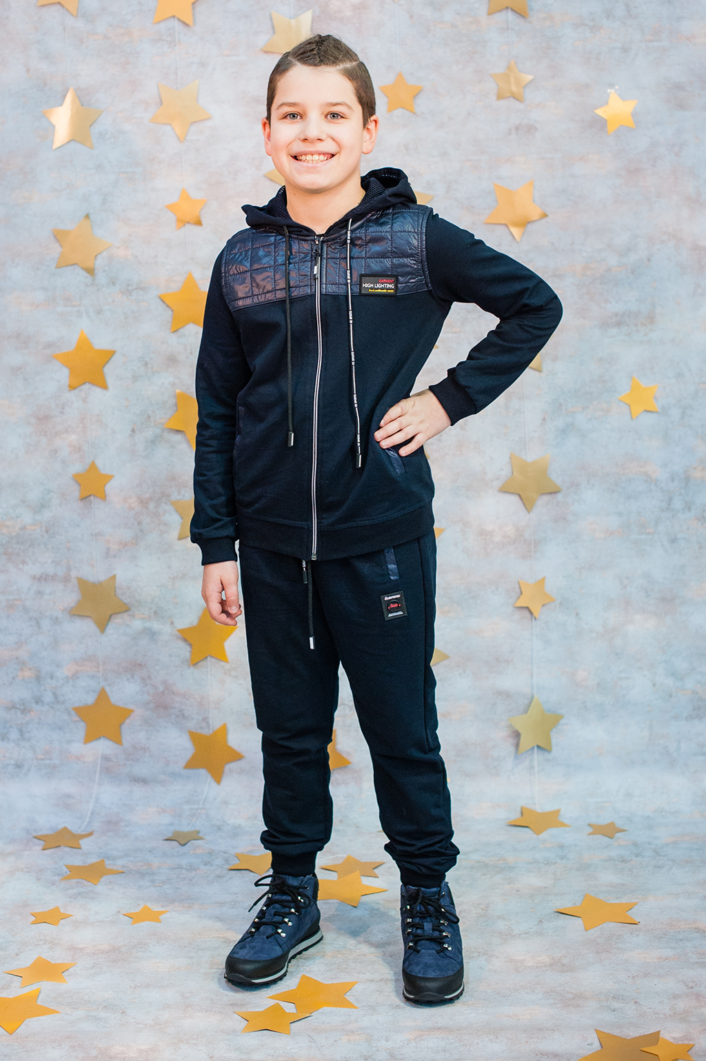 

Спортивный костюм A-yugi Jeans 164 см Темно-синий (2125000678429)