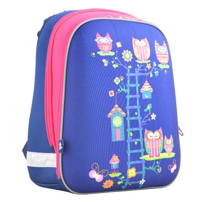 

Рюкзак школьный Yes H-12 Owl blue (554495)