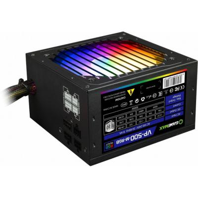 

Блок питания GAMEMAX 500W (VP-500-M-RGB)