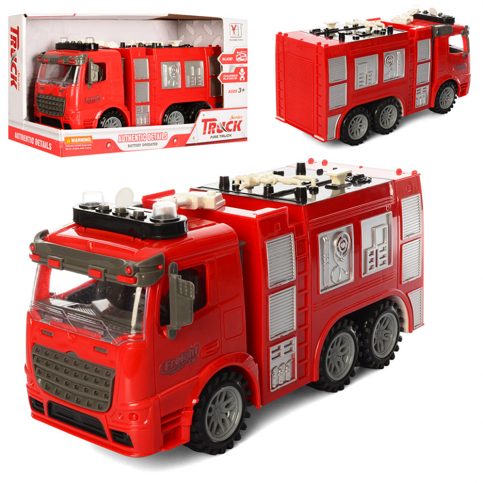 

Игрушечная машина Пожарная 98-618A со звуковыми эффектами 30 см