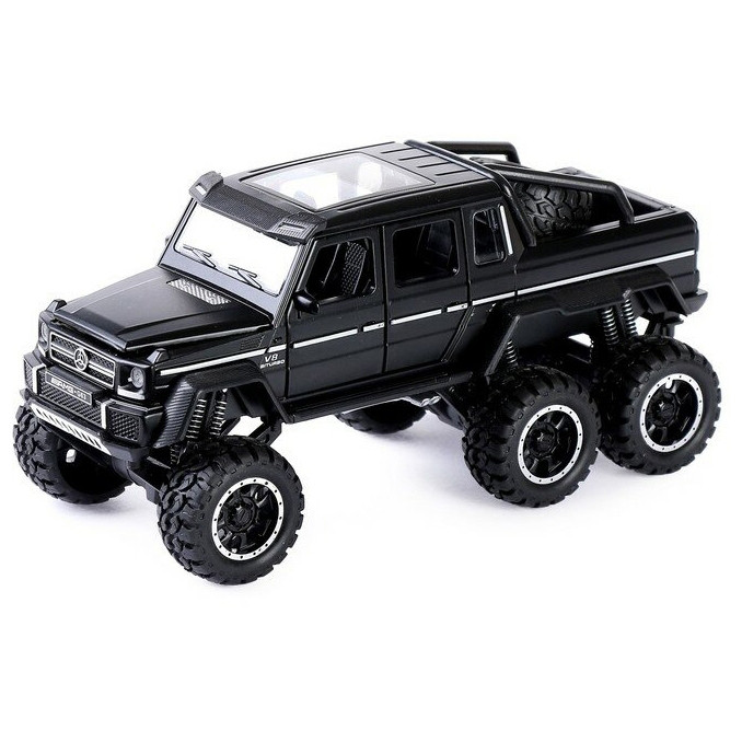 

Модель машинки Mercedes-Benz G63 АвтоПром 7692 1:32, металл (Чёрный)