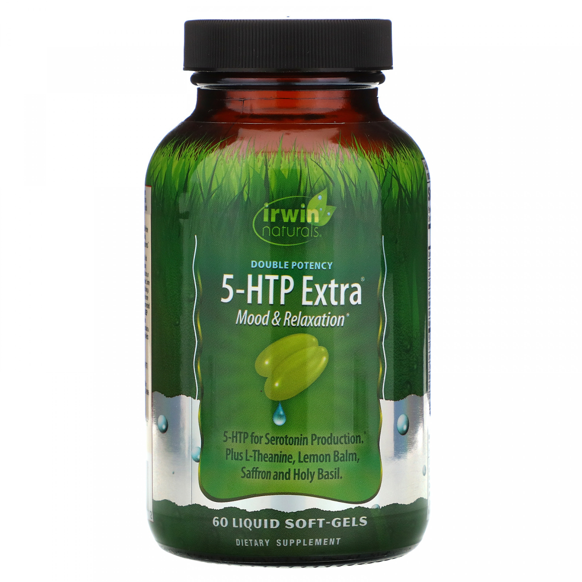 

Гидрокситриптофан Irwin Naturals (Double Potency 5-HTP Extra) 60 мягких желатиновых капсул