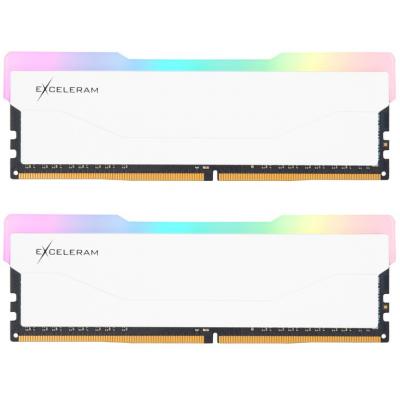 

Модуль памяти для компьютера DDR4 32GB (2x16GB) 3600 MHz RGB X2 Series White eXceleram (ERX2W432369CD)