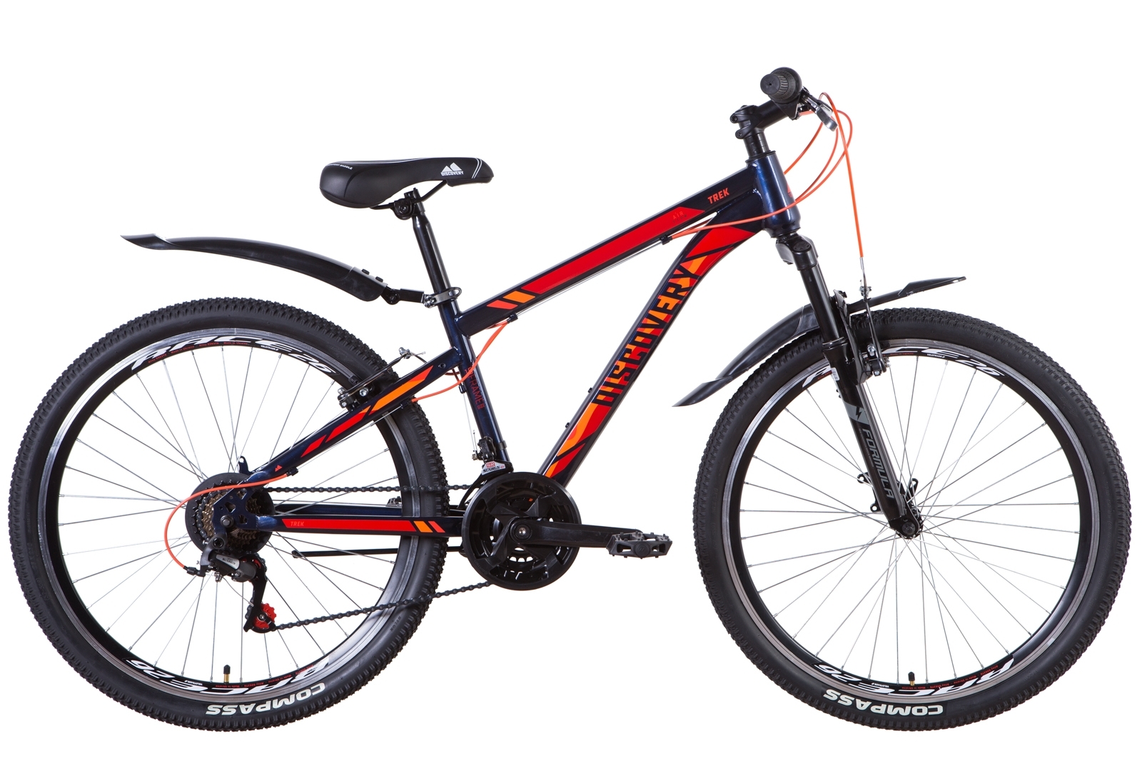 

Велосипед 26" Discovery TREK 2021 (сине-оранжевый ) Discovery OPS-DIS-26-378