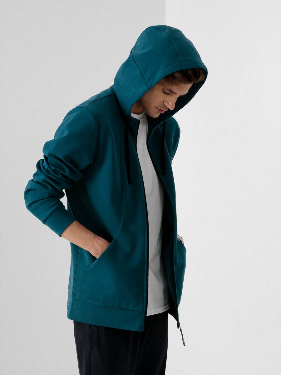 

Толстовка Outhorn HOZ21-BLM605-32S  Синяя, Толстовка Outhorn HOZ21-BLM605-32S M Синяя