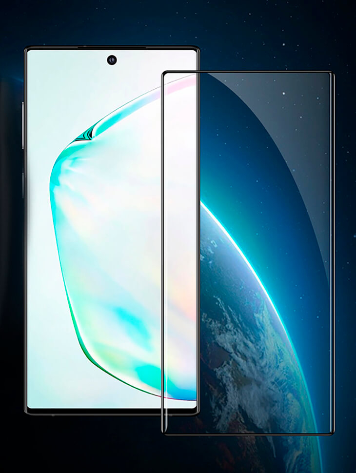 

Захисне 3D скло Benks X-Pro + для Samsung Galaxy Note 10 Plus Black