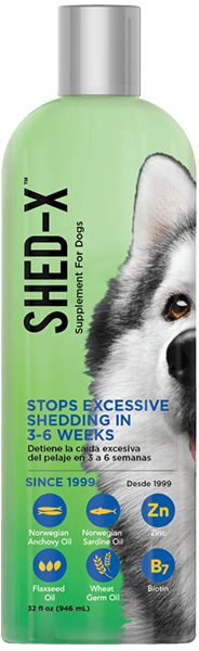 

Добавка SynergyLabs Shed-X Dog против линьки для собак 946 мл