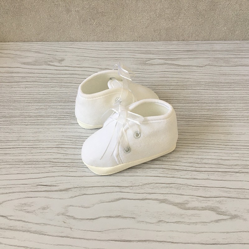 

Пінетки OmniaBaby білі 12 (m007-1w)