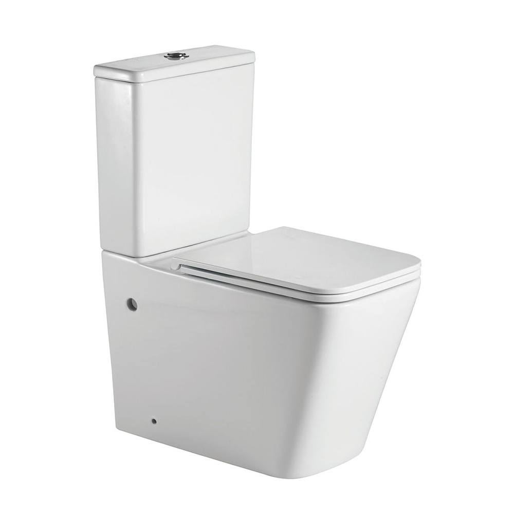 

Унітаз-компакт Qtap Tern безобідковий з сидінням Soft-close QT17222093ARW