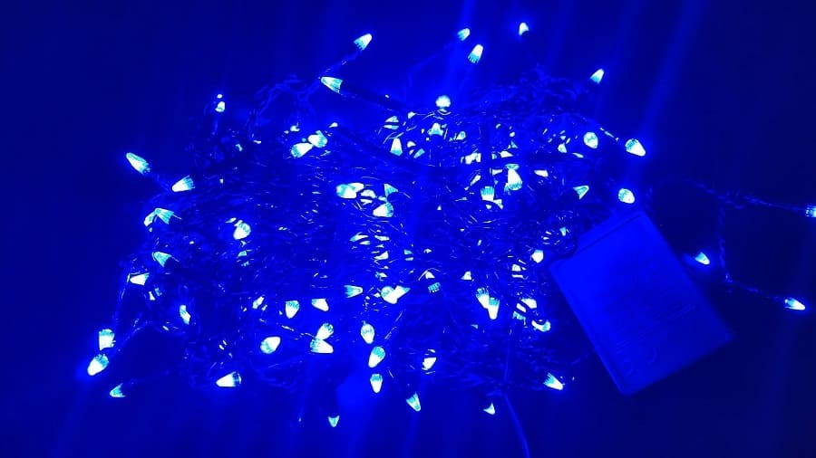 

Гирлянда нить конус 400LED, Синий (Xmas)