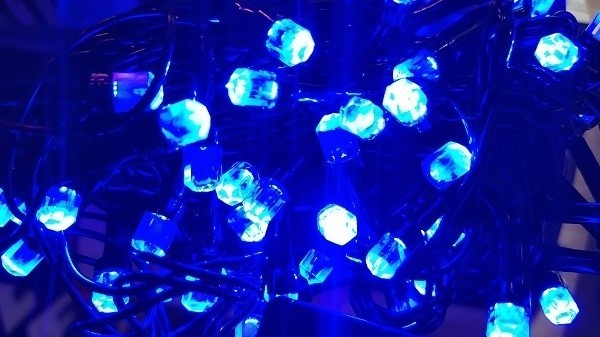 

Гирлянда нить Большой Рубин 200-LED Синий (Xmas)